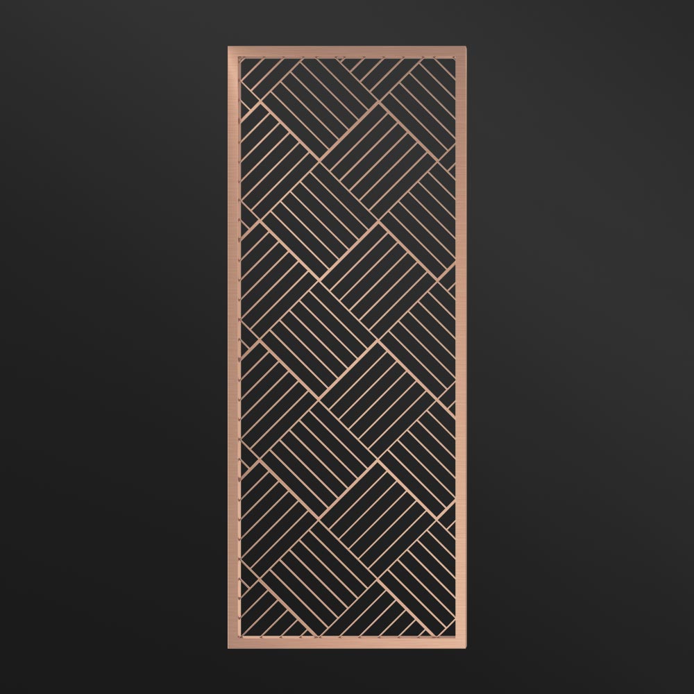 MPW-08 Metal Divider Wall Laser Cut Screen Decorative Partition