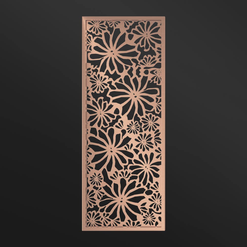 MPW-10 Decorative Screen Laser Metal Panel Partition