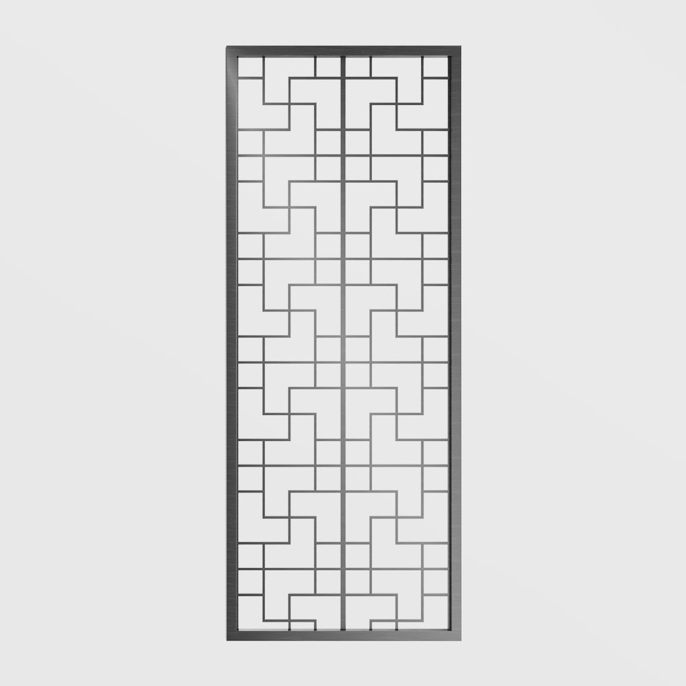 MPW-11 Metal Divider Screen Decorative Partition Wall