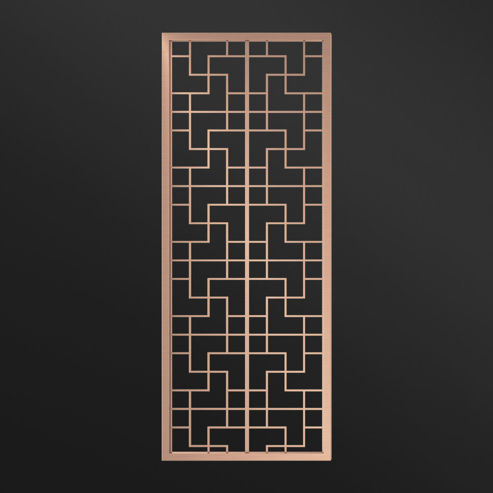MPW-11 Metal Divider Screen Decorative Partition Wall