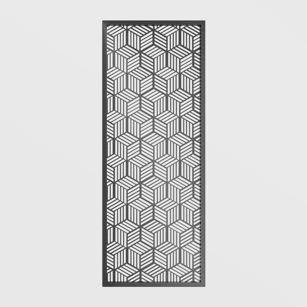 MPW-17 Metal Frame Partition Wall Divider Decorative Screen