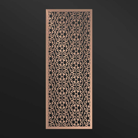 MPW-21 Partition Wall Floor to Ceiling Decorative Metal Screen