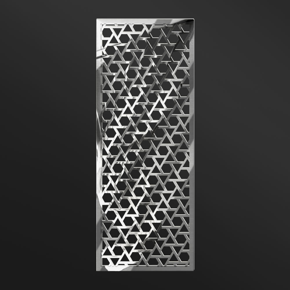 MPW-23 Black Metal Wall Divider Decorative Partition