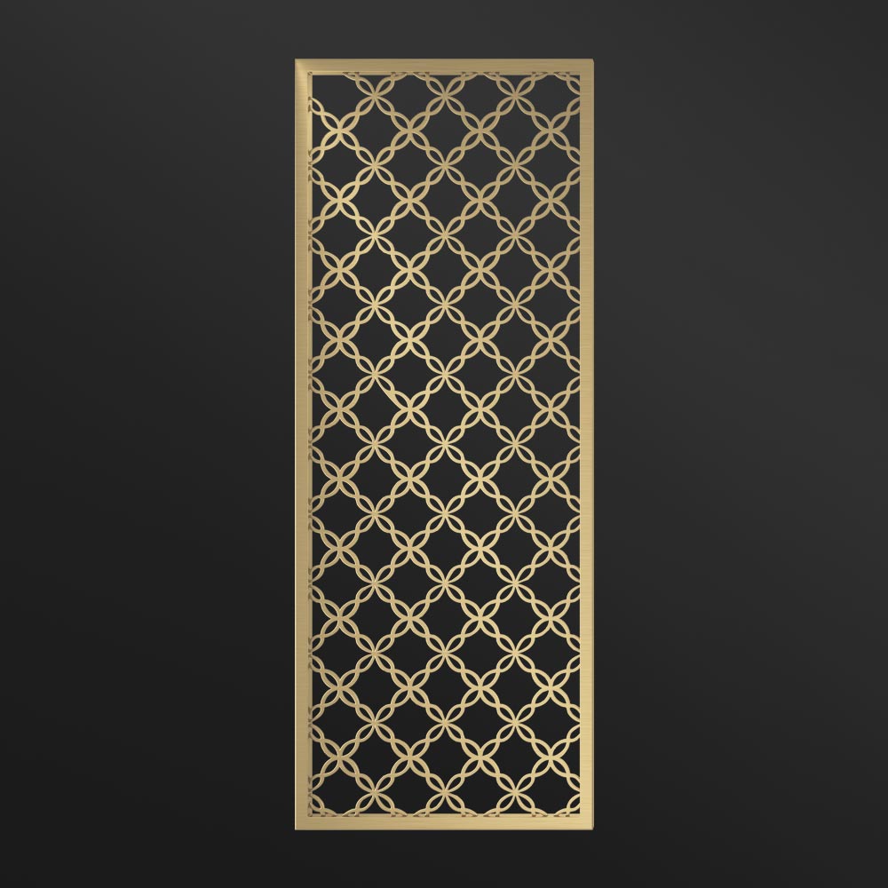 MPW-35 Decorative Screen Laser Cut Metal Partition Divider