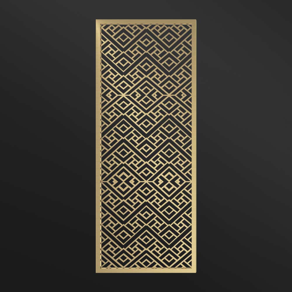 MPW-41 Decorative Indoor Screen Panels Metal Laser Cut Partition