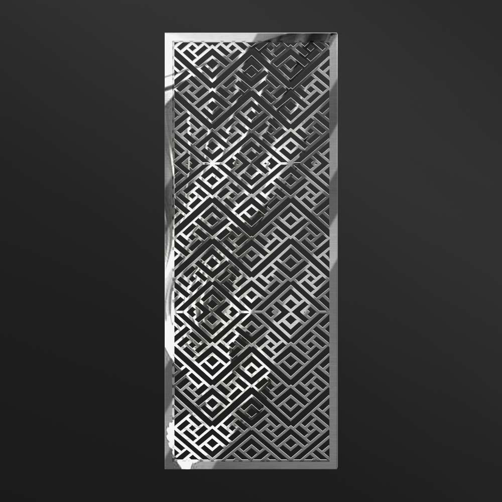 MPW-41 Decorative Indoor Screen Panels Metal Laser Cut Partition