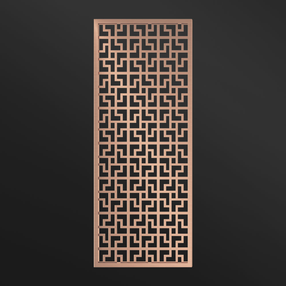 MPW-42 Metal Restroom Partitions Decorative Screen Panel