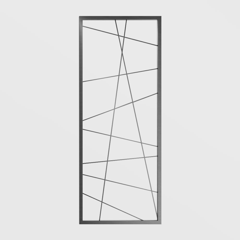 MPW-47 Laser Cut Metal Screens Divider Partition Wall