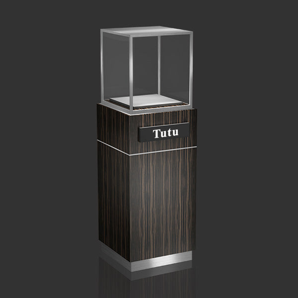 Pedestal Jewelry Display Case with Led Light MT-03 Cabinet