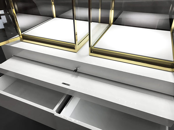 DM28 Window Display Showcase For Jewellery Store