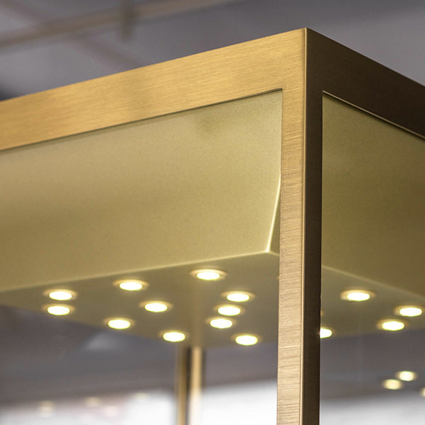 MT31 Jewellery Tower Display Case Led Lights