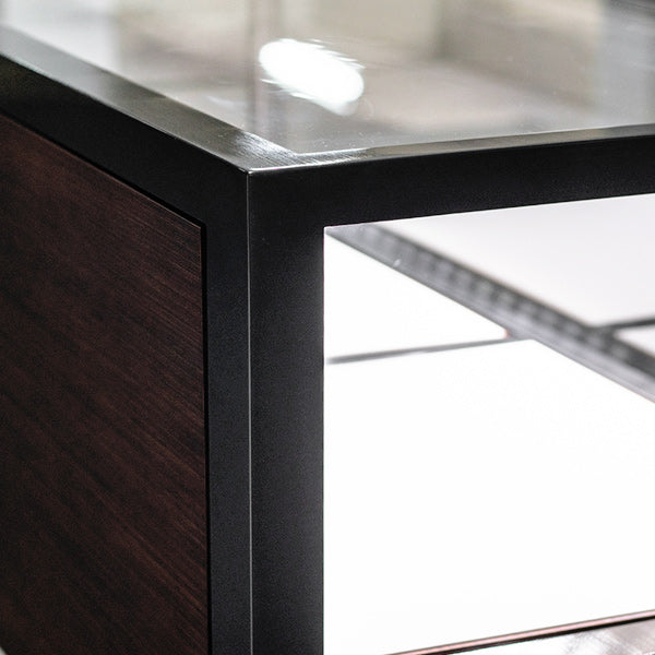 DM164 Jewellery Store Metal Counter Showcase