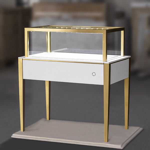MT37 Jewellery Display Glass Counter Showcase Lighted