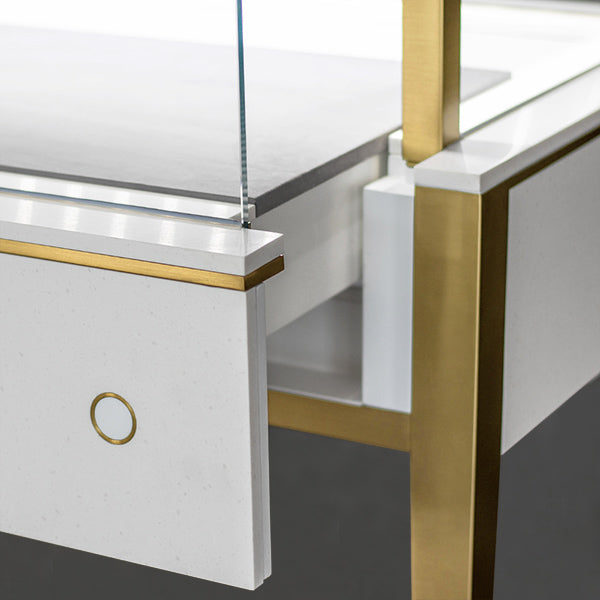 MT37 Jewellery Display Glass Counter Showcase Lighted