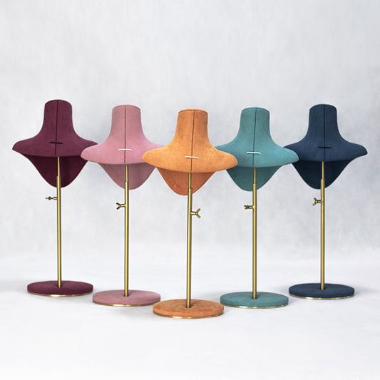 NH015 Necklace Display Neck Stand Multicolor