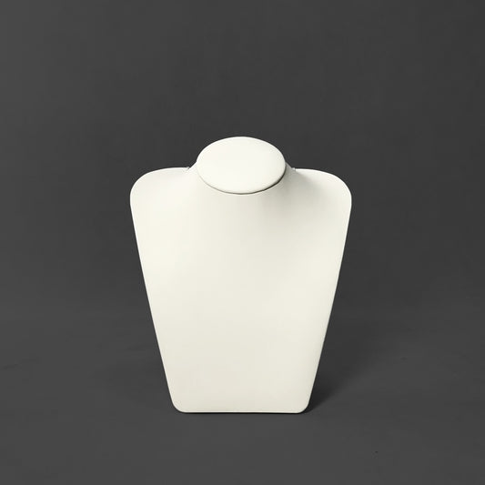 NH002 Jewelry Necklace Display Busts, Pendant Holder Neck, PU Leather