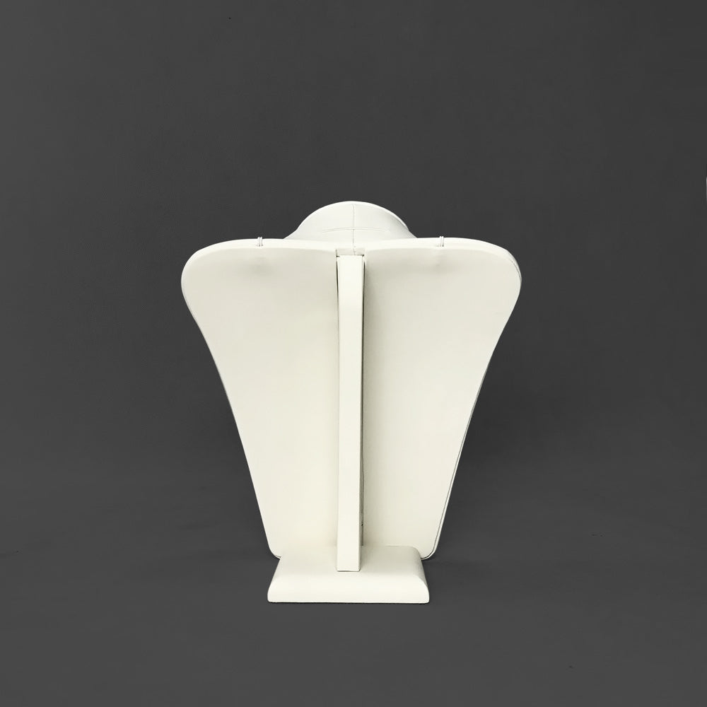 NH002 Jewelry Necklace Display Busts, Pendant Holder Neck, PU Leather