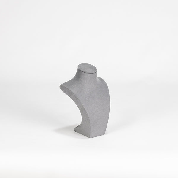 NH056 Display Stand Necklace Bust Grey