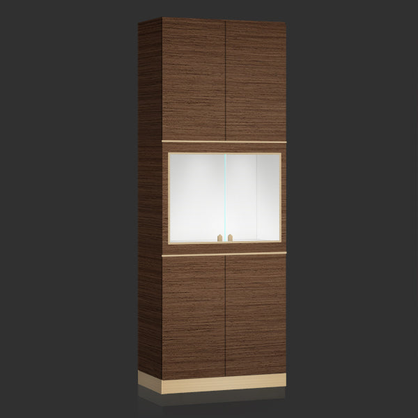 S03 Luxury Back Wall Showcase With LED Light