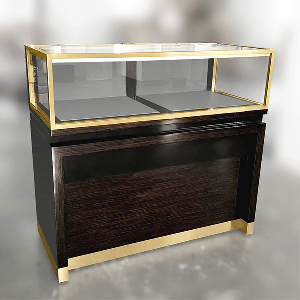 DM50 Metal Counter Showcase With All sides LED Light