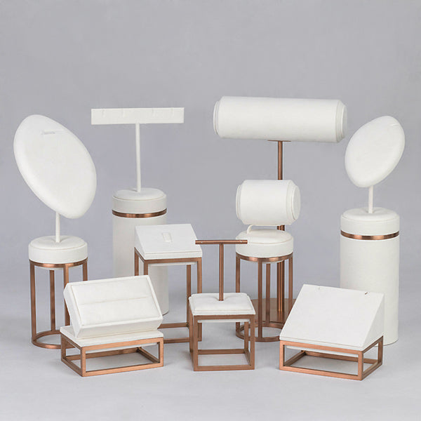 DSRL131 Jewellery Window Display Metal Stands Custom