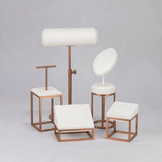 DSRL131 Jewellery Window Display Metal Stands Custom