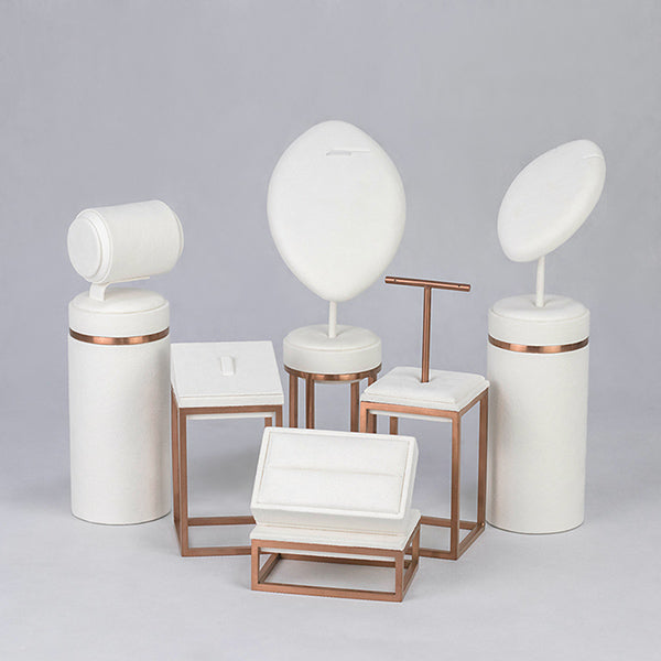 DSRL131 Jewellery Window Display Metal Stands Custom
