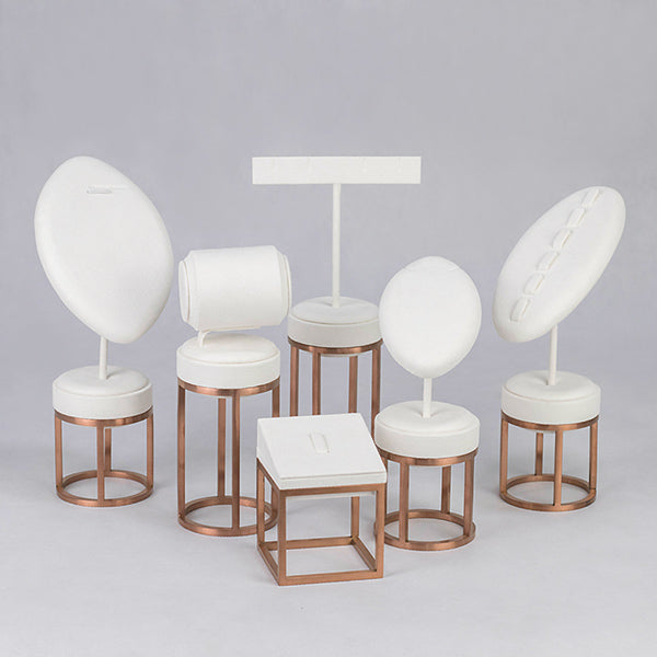DSRL131 Jewellery Window Display Metal Stands Custom