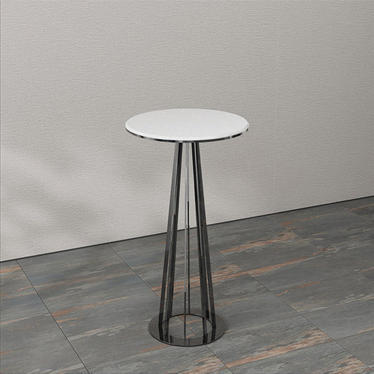 TBL-009E Coffee Table White Marble Top