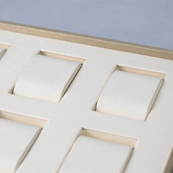 TR0033 Watch Display Tray 6 Grids Stackable