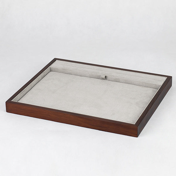 TR0037 Jewelry Display Serving Tray with Ring Slit