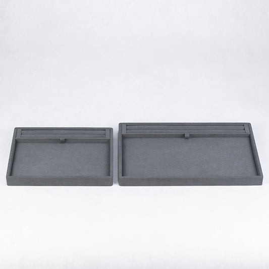 TR0048 Jewellery Shop Display Serving Tray with Ring Slit