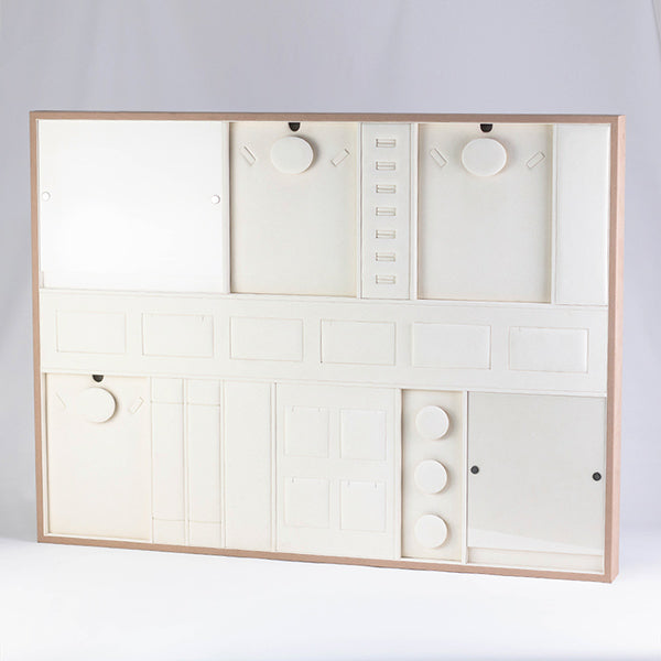 TR0101 Jewellery Window Display Tray Wall Mounted