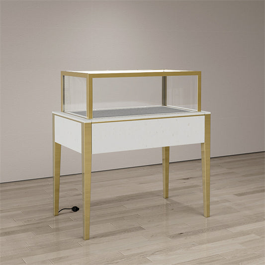 MT37 Jewellery Display Glass Counter Showcase Lighted