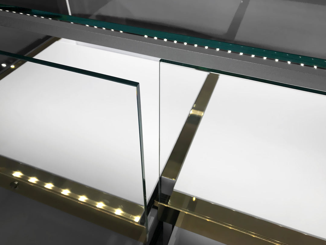 MT10 Custom Display Showcase -Jewellery store
