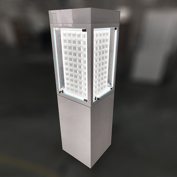 DM48 Rotate Spinner Showcase With Jewelry Tray