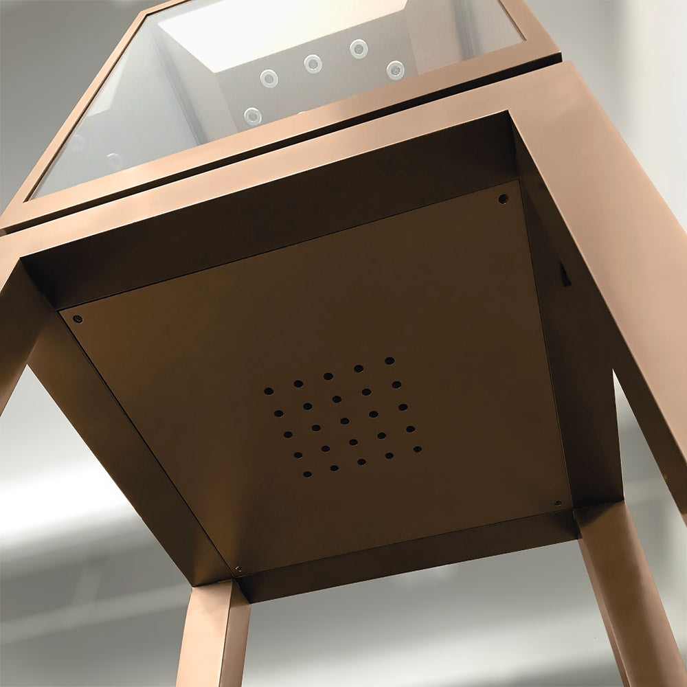 MT31 Jewellery Led Floor Display Case