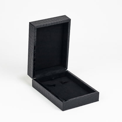 BX084 Glossy Black Jewellery Half Set Display Box