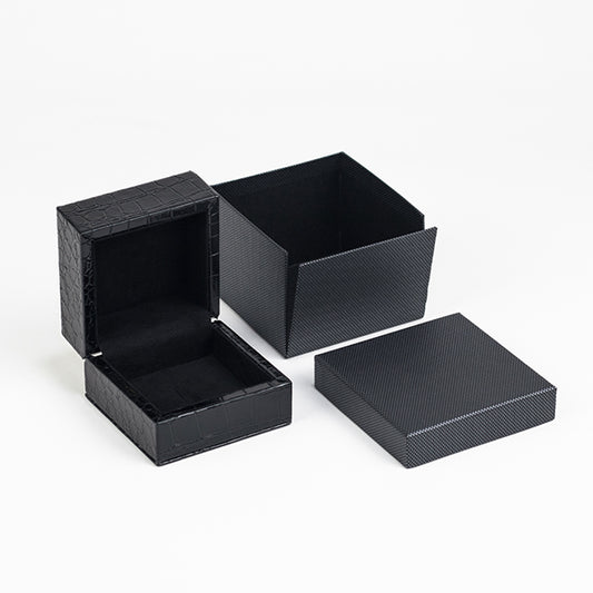 BX086 Glossy Black Jewellery Display Box for Ring