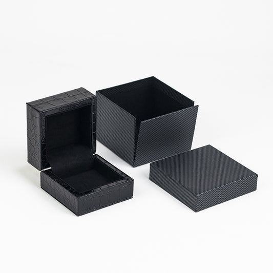 BX087 Glossy Black Jewellery Display Box for Ring