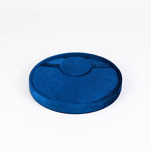 BX064 Round Velvet Jewellery Display Box for Necklace