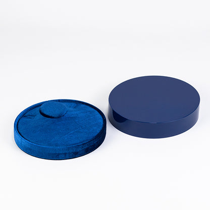 BX065 Round Velvet Jewellery Display Box for Necklace