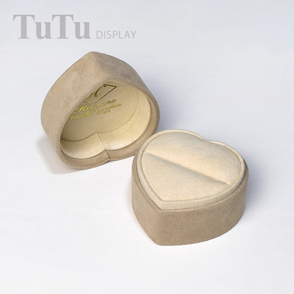 BX144 Heart Shape Jewellery Ring Box