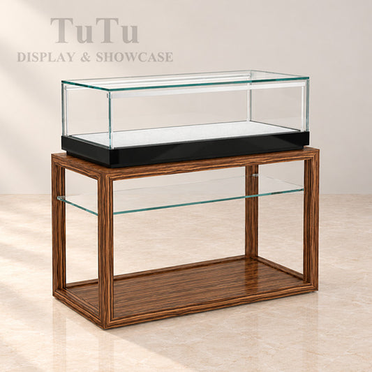 DM125 Watch Display Showcase Counter Wooden