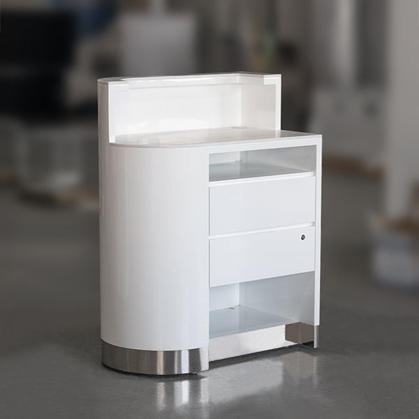 DM175 Store Cashier Counter POS Table Gloosy – TUTU DISPLAY