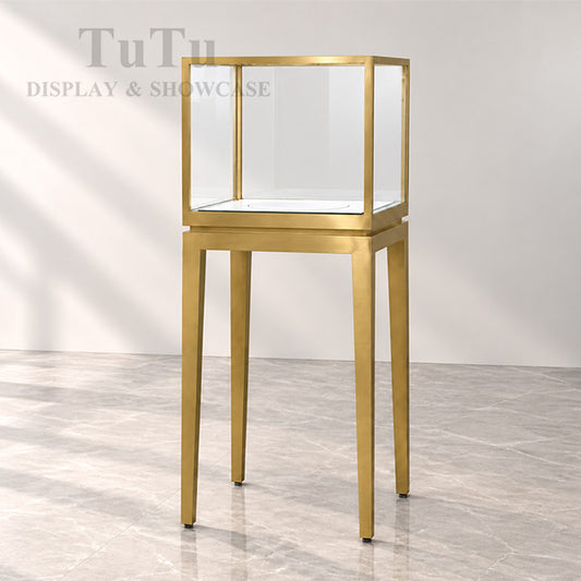 DM185 Metal Jewelry Tower Display Case with Spinner