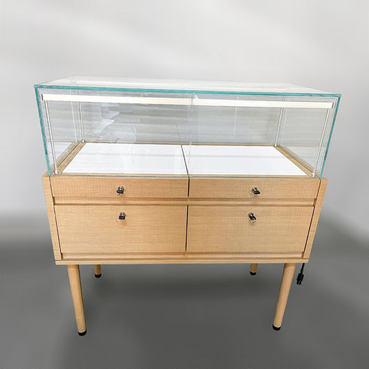 DM218 Wooden Jewellery Counter Display Case