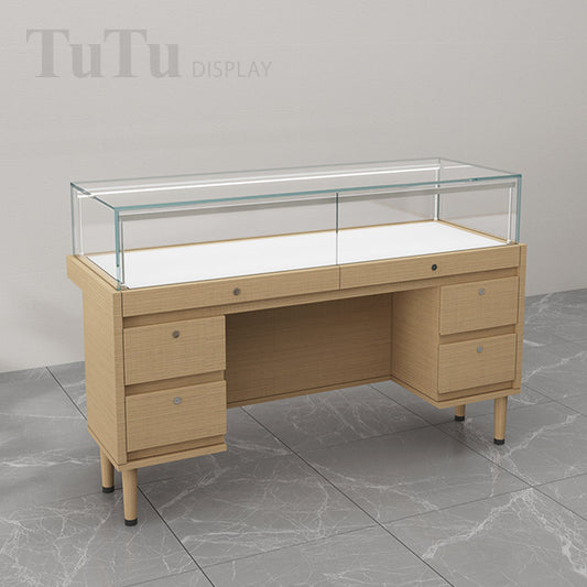 DM220 Wooden Jewellery Counter Display Case