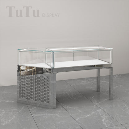 DM228 Jewellery Counter Display Case Metal Base
