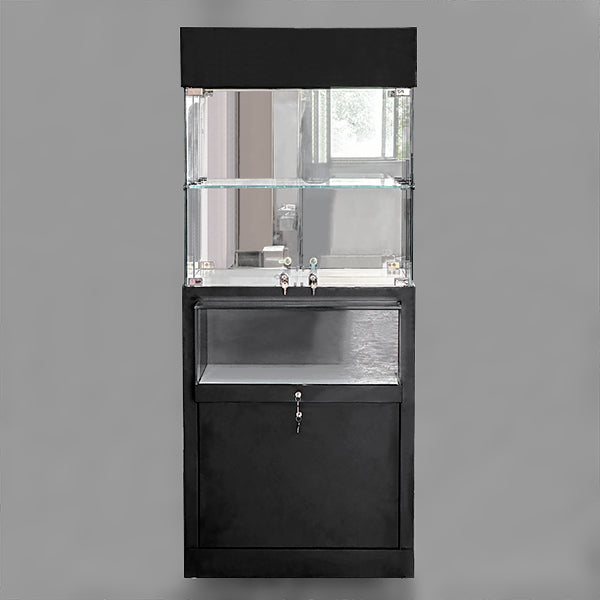 DM233 Wall Display Cabinet with Mirror